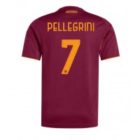AS Roma Lorenzo Pellegrini #7 Domáci futbalový dres 2025-26 Krátky Rukáv